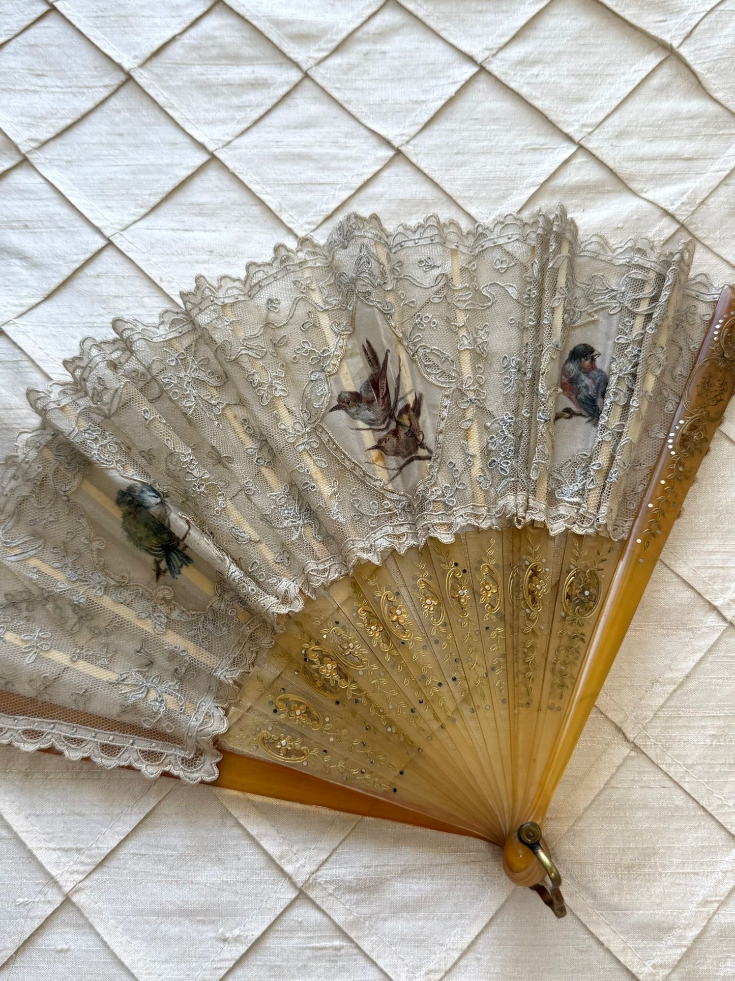 19th Century French Lace Fan