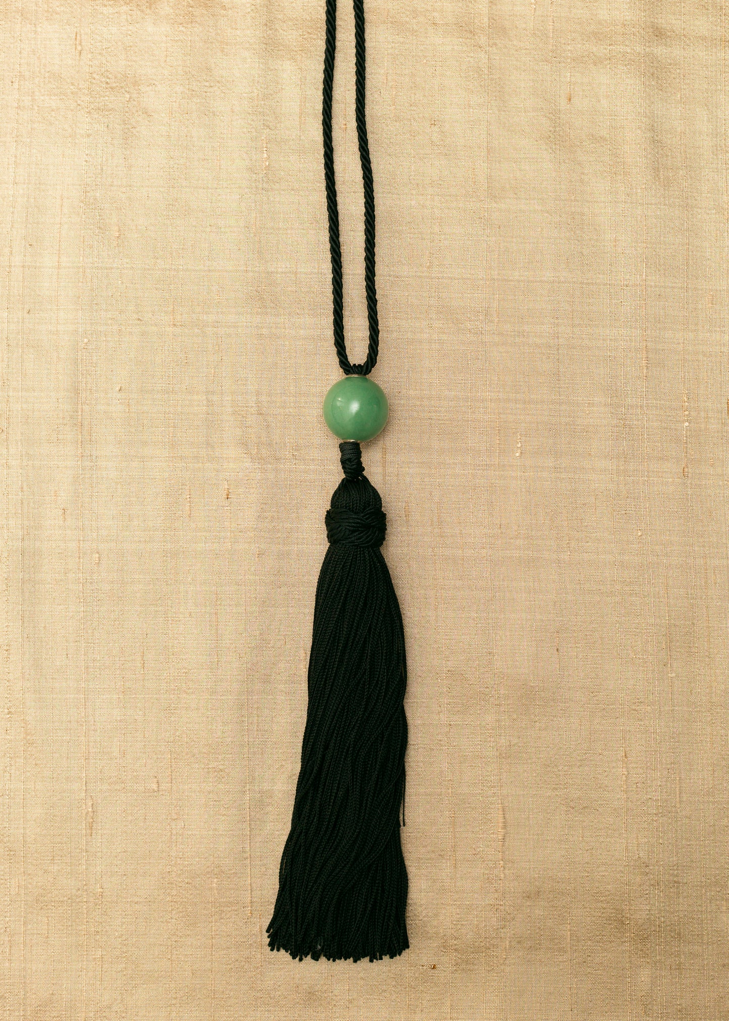 Jade Tassel Necklace